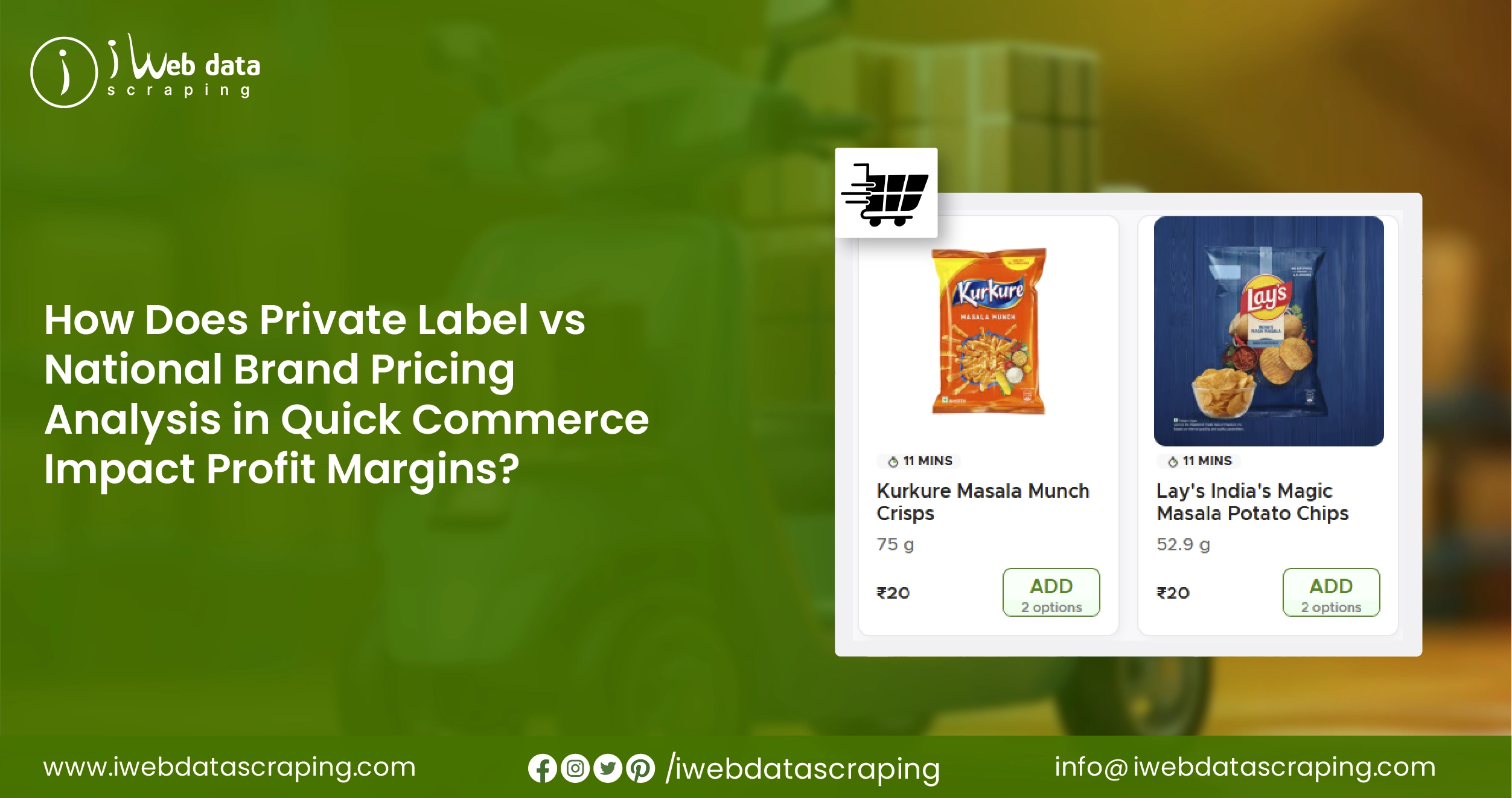 Private Label vs National Brand Pricing Analysis in Quick Commerce